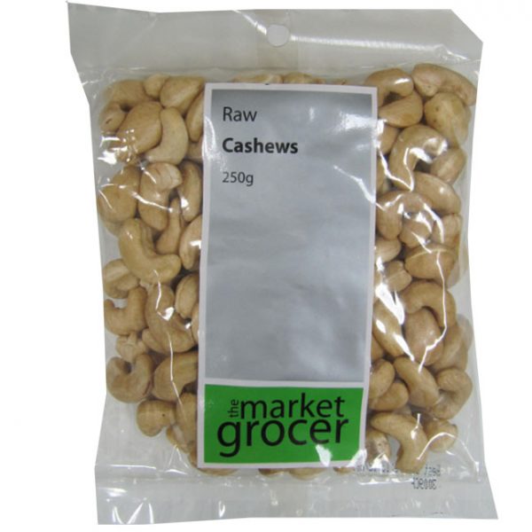 TMG Cashews Raw 250g